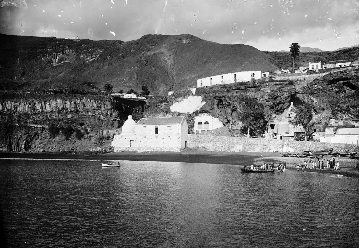 Vista parcial de Santa Cruz de La Palma